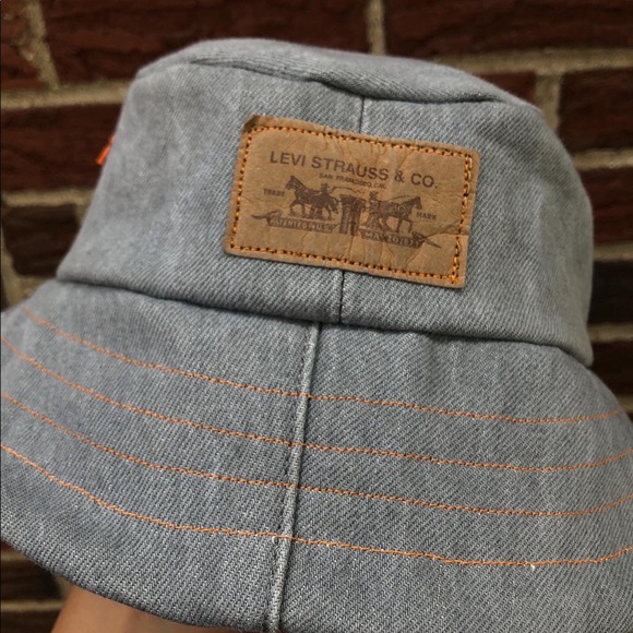 Handmade Levi’s denim bucket hat - Picture 3 of 4